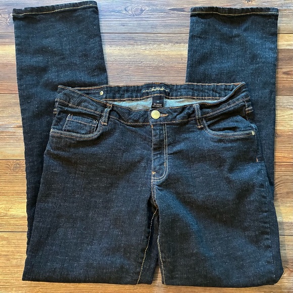 Y2K Southpole Women’s Dark Wash Bootcut Jeans Size 11 Low Rise Streetwear Denim - Picture 7 of 15